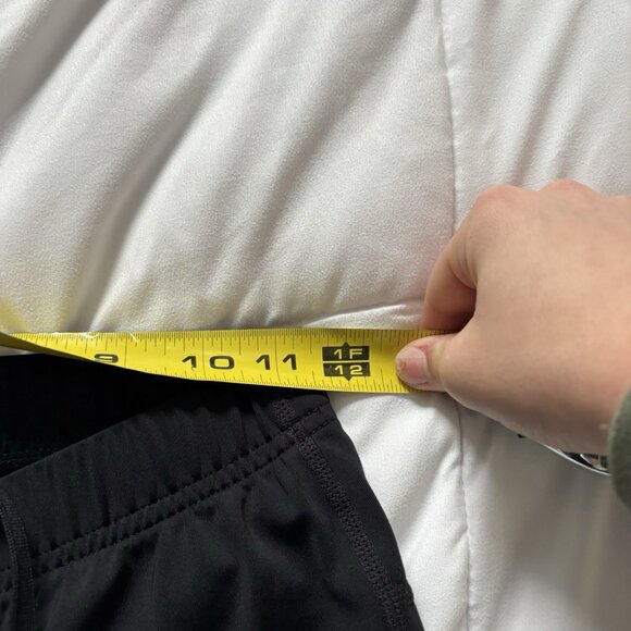 ASICS Running Tights Pants Mens Small Black Reflective Trim Zip Ankle Pocket - Picture 6 of 9